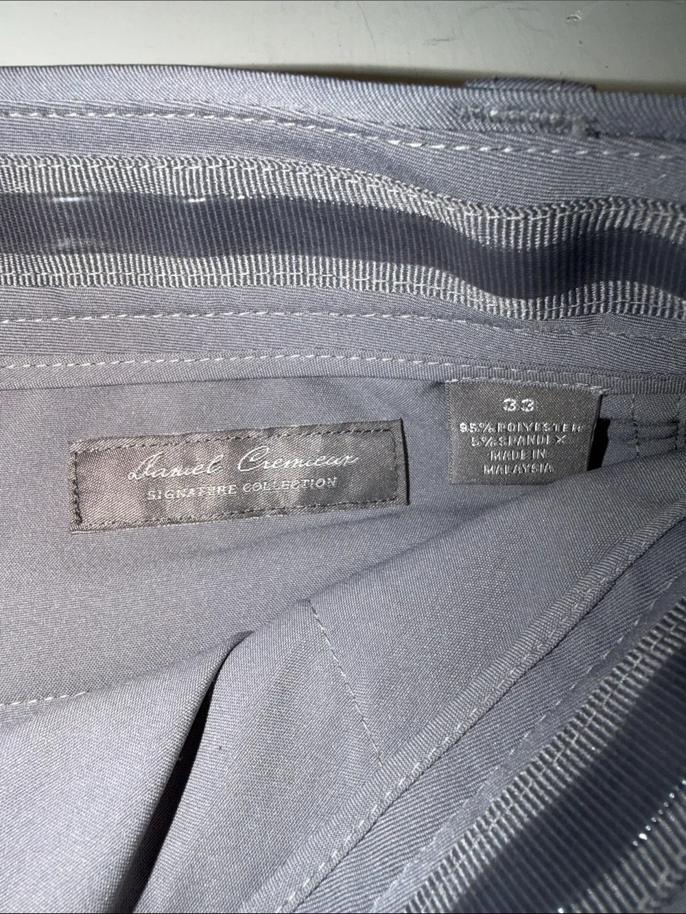 Daniel Cremieux Men's Slate Gray Flat Front Shorts